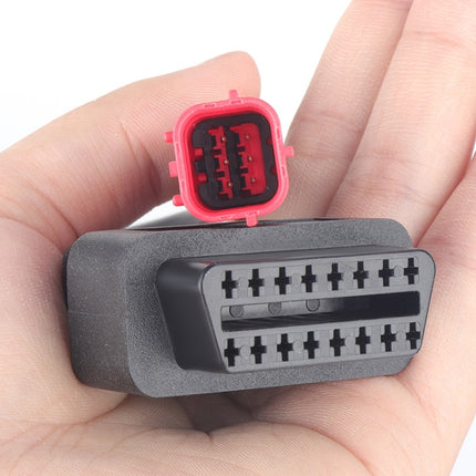 for Honda Motorcycle OBD 16 Pin To 6 Pin National 46 Pin Adapter Cable