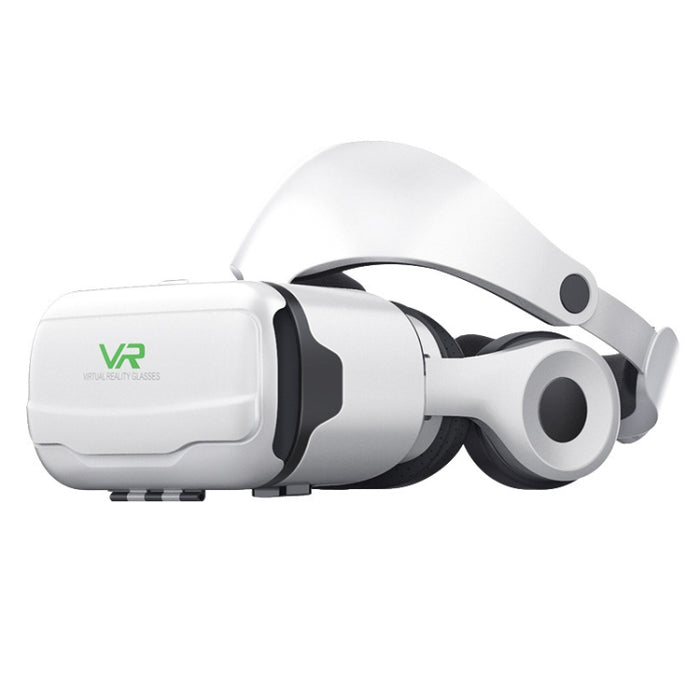 Mobile Phone 3D Virtual Reality VR Game Helmet Glasses With Headset, G02EF