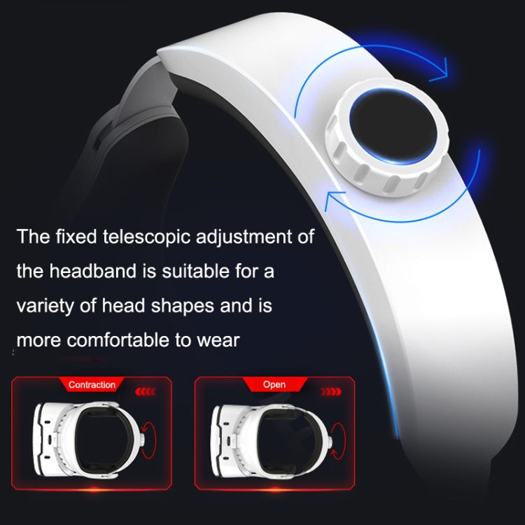 Mobile Phone 3D Virtual Reality VR Game Helmet Glasses With Headset, G02EF+B01 Handle, G02EF, G02EF+B03 Handle, G02EF+S9 Bluetooth Handle