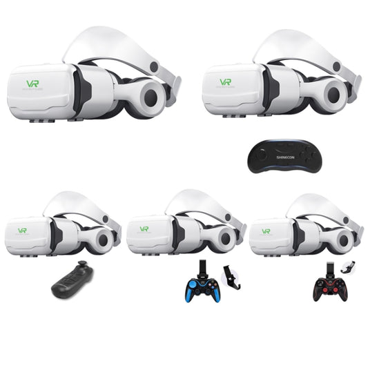 Mobile Phone 3D Virtual Reality VR Game Helmet Glasses With Headset, G02EF+S9 Bluetooth Handle, G02EF+B01 Handle, G02EF, G02EF+B03 Handle