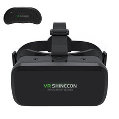 Mobile Phone VR Glasses 3D Virtual Reality Head Wearing Gaming Digital Glasses, G06A+B01 Handle, G06A+B03 Handle