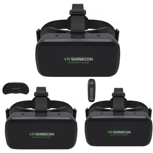 Mobile Phone VR Glasses 3D Virtual Reality Head Wearing Gaming Digital Glasses, G06A+B01 Handle, G06A+B03 Handle