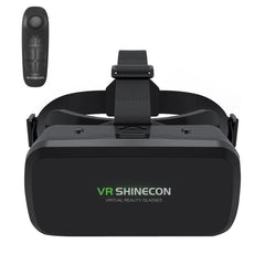 Mobile Phone VR Glasses 3D Virtual Reality Head Wearing Gaming Digital Glasses, G06A+B01 Handle, G06A+B03 Handle