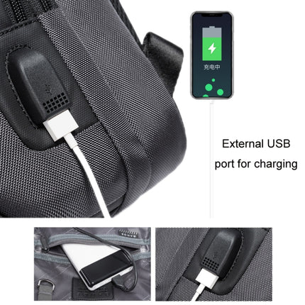 BANGE Fashion Casual Men Messenger Chest Bag