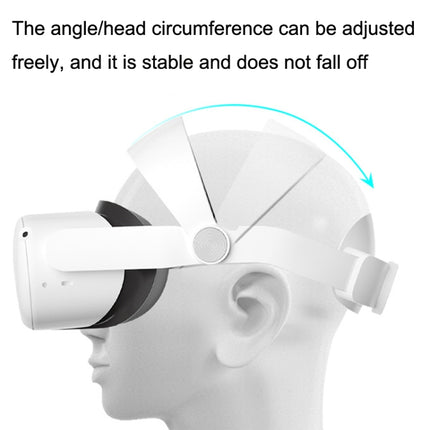 For Oculus Quest 2 VR SHINECON OS01 Adjustable All -In -One Head Strap VR Accessories, OS01 Head Strap