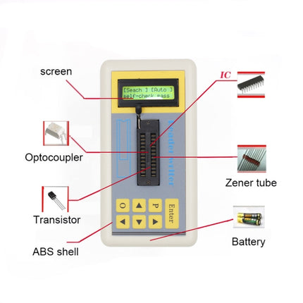 Integrated Circuit Tester Transistor IC Tester, Host, Host+3 SOP Test Socket