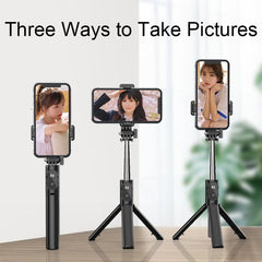 Portable 360 Degree Rotation Foldable Bluetooth Selfie Stick, Spec:, P20S 72cm, P20S-1 74cm, P20H 102cm, P20H-1 102cm