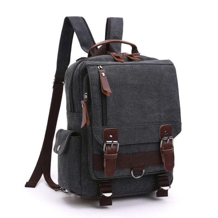 Outdoor Travel Messenger Canvas Chest Bag, Brown, Dark Blue, Khaki, Black, Brown Backpack, Dark Blue Backpack, Black Backpack, Green Backpack, Red Backpack, Gray Backpack, Blue Backpack, Green, Red, Gray, Blue