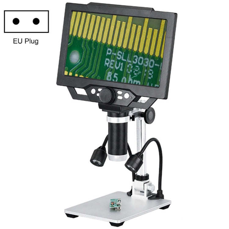 G1600 1-1600X Magnification 9 Inch Electron Microscope, Style:, Without Battery US Plug, Without Battery EU Plug, Without Battery UK Plug, Without Battery AU Plug, With Battery US Plug, With Battery EU Plug, With Battery UK Plug, With Battery AU Plug