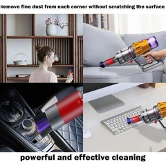 For Dyson Vacuum Cleaner V7 V8 V10 V11 V15 Non-marking Soft Bristle Dusting Brush, Non-marking Brush