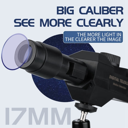 W007 WIFI Digital Telescope 70X Wireless Motion Detection Monitor Monocular With Metal Tripod, 70X
