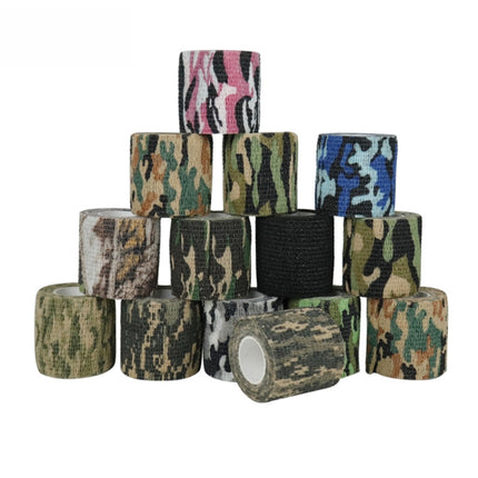 4.5m X 5cm Self-Adhesive Non-Woven Outdoor Camouflage Tape Bandage