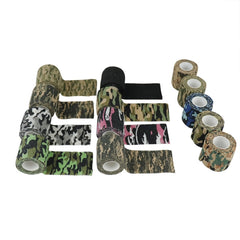 4.5m X 5cm Self-Adhesive Non-Woven Outdoor Camouflage Tape Bandage