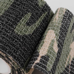 4.5m X 5cm Self-Adhesive Non-Woven Outdoor Camouflage Tape Bandage