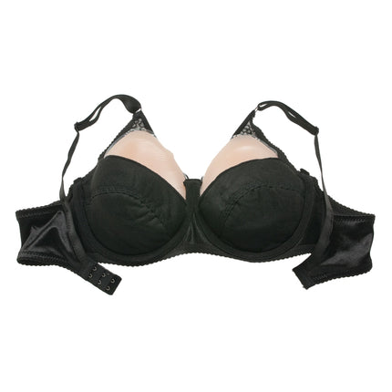 BR-JKN1063 Crossdressing Fake Breast Bra Without Fake Breast, 34/75D, 36/80D, 38/85D, 40/90d, 42/95D