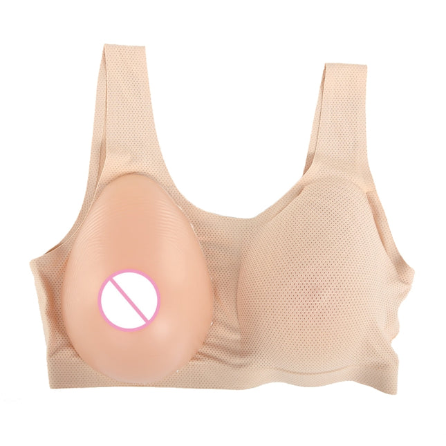 CD Crossdressing Silicone Fake Breast Vest Underwear, AA+XS 400g, A+S 500g, B+M 600g, C+L 800g, D+XL 1000g, DD+XXL 1200g, E+XXXL 1400g, EE+XXXXL 1600g