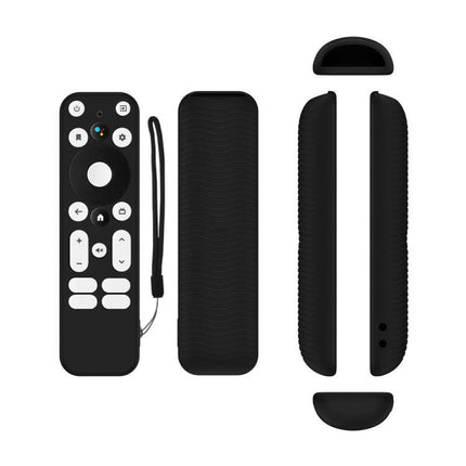 Y55 For ONN Android TV 4K UHD Streaming Device Anti-Fall Silicone Remote Control Cover