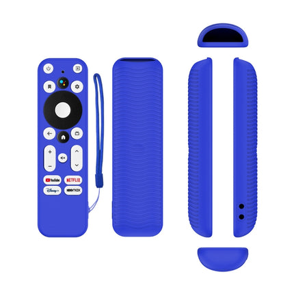 Y55 For ONN Android TV 4K UHD Streaming Device Anti-Fall Silicone Remote Control Cover