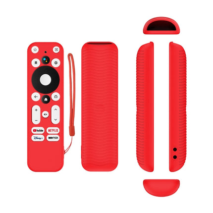 Y55 For ONN Android TV 4K UHD Streaming Device Anti-Fall Silicone Remote Control Cover