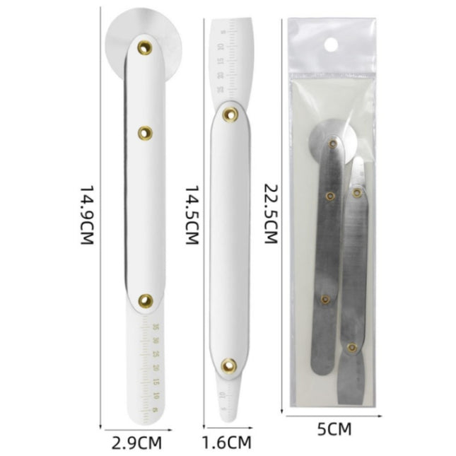 2 In 1 Roller Type Screen Removal Tool Tablet Phone Notebook Screen Separation Cutting Steel Blade, Roller Type