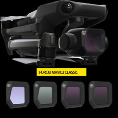 JSR JSR-1008 For DJI Mavic 3 Classic Youth Edition Drone Filter, Style:, MCUV, CPL, ND8, ND16, ND32, ND64, ND256, ND1000, ND8PL, ND16PL, ND32PL, ND64PL, Night, Star, Gold Drawing, Blue Drawing, CPL+ND8+ND16, ND8+ND16+ND32+ND64, ND8PL+ND16PL+ND32PL+ND64PL