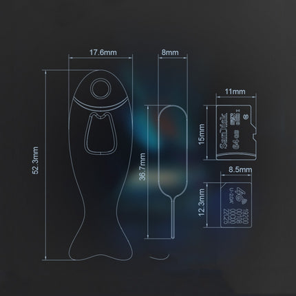 SC01 Phone Card Removal Needle Anti-Loss Card Extractor Card Opening Needle Cover