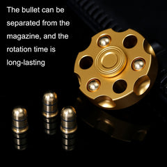 EDC Removable Fingertip Spinner Revolver Clip Pure Brass Stress Relief Toys, Revolver Clip(Gold), Revolver Clip(Silver), Revolver Clip(Black)