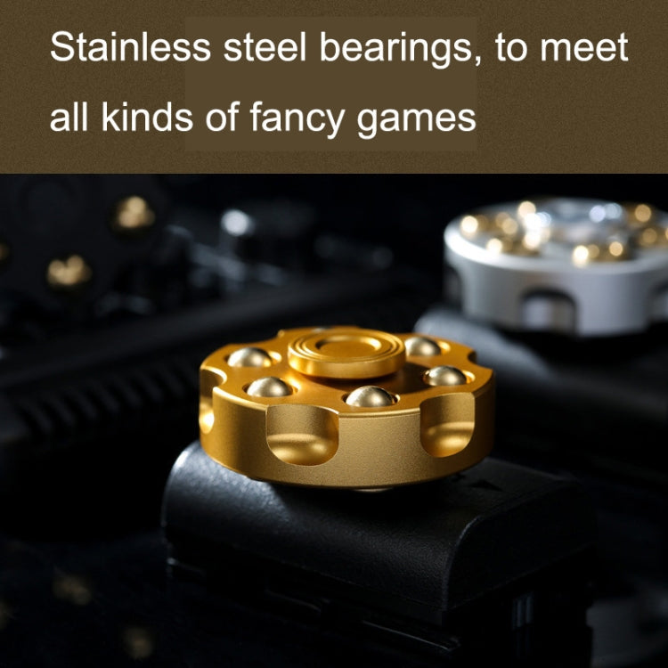 EDC Removable Fingertip Spinner Revolver Clip Pure Brass Stress Relief Toys, Revolver Clip(Gold), Revolver Clip(Silver), Revolver Clip(Black)