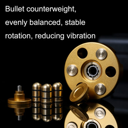 EDC Removable Fingertip Spinner Revolver Clip Pure Brass Stress Relief Toys, Revolver Clip(Gold), Revolver Clip(Silver), Revolver Clip(Black)