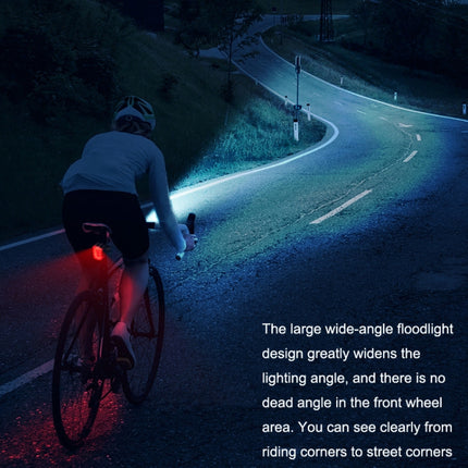 Bicycle Light USB Charging Outdoor LED Riding Lamp Set, Style:, Front Light, Tail Light, Front Light+Tail Light