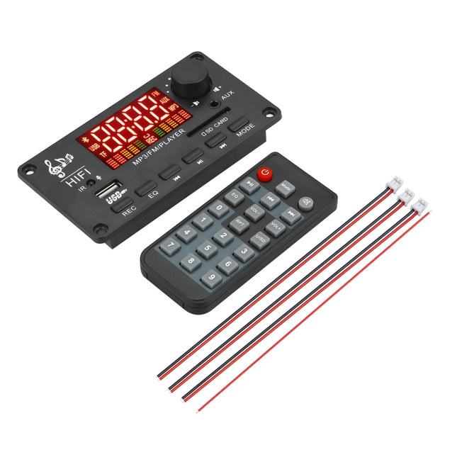 JX-Y04 12V 50W Color Screen Bluetooth Decoding Board,Support FM / Call / Recording, JX-Y04 White, JX-Y04 Black, JX-Y04 Black White