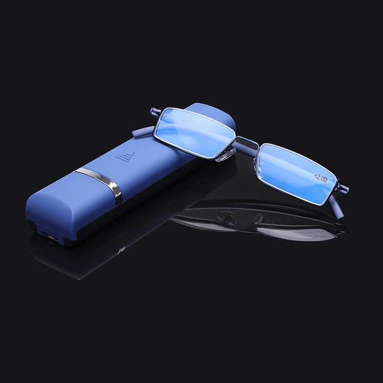Lightweight Anti-blue Light Presbyopic Glasses Senior Clear Glasses With Case, 1.00, 1.50, 2.00, 2.50, 3.00, 3.50, 4.00