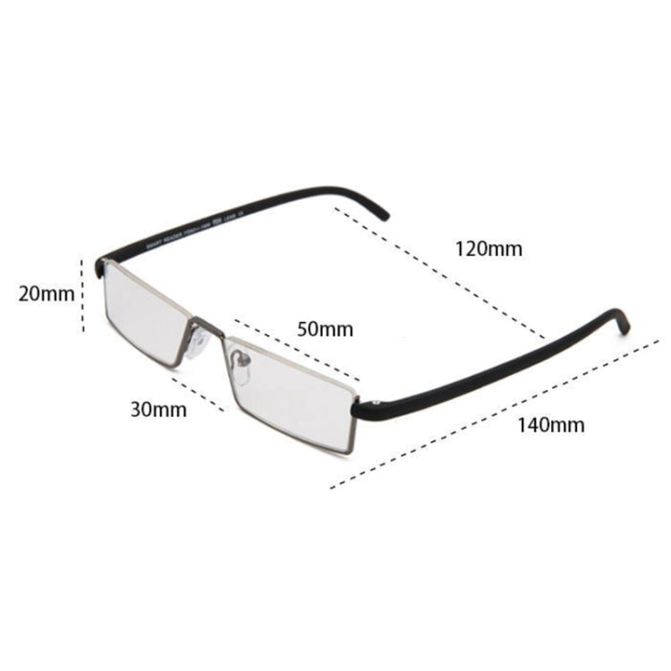 TR90 Seniors Clear Glasses With Portable Case Lightweight Presbyopic Glasses, +1.00, +1.50, +2.00, +2.50, +3.00, +3.50