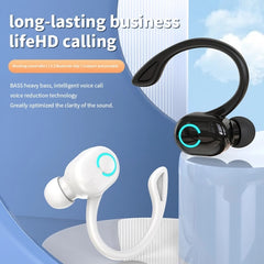 Auriculares Bluetooth S10, modelo comercial, tipo auricular colgante, estéreo, S10 negro, S10 blanco