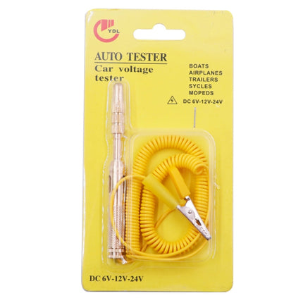 2pcs 6-24V Car Circuit Test Pen LED Multi Function Test Passing Test Light Test Light Test Pen, LED Spring Test Pen