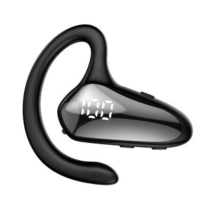 YX02 With Digital Display Hanging Ear Bone Conduction Bluetooth Headset, YX02 Black, YX02 Grey, YX02 Red, YX02 Pink
