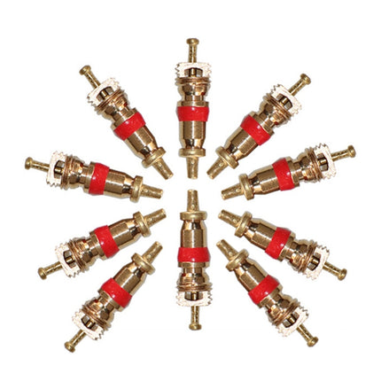 10pcs /Set Valve Core Gas Needle Car Tires Universal Vacuum Tire Exhaust Valve