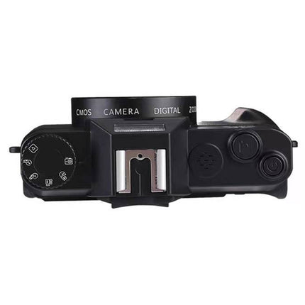 Cámara digital retro plegable con pantalla R10 4K HD de 48 MP, R10