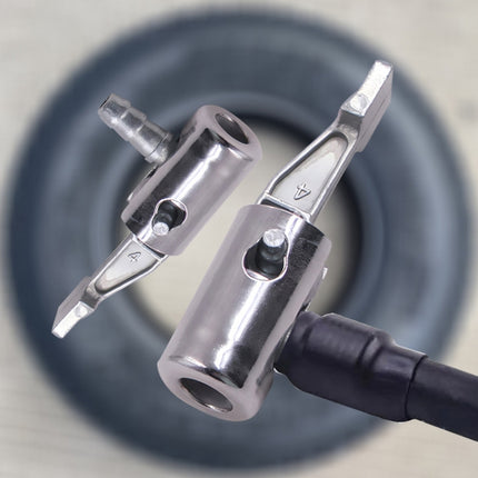 2pcs Vehicle Inflatable Pump Tube Joint Tire Mouth Gas Mouth Tube Fast Connector, Inflatable Pump Adapter Relieved, Inflatable Pump Adapter, Inflatable Pump Adapter No Deflating
