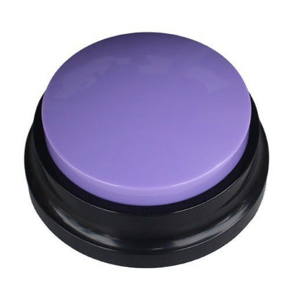 Pet Communication Button Dog Vocal Box Recording Vocalizer, Style: Recording Model, White, Dark Blue, Light Blue, Green, Purple, Red, Orange, Rose Red, Pink, Yellow, Lake Blue
