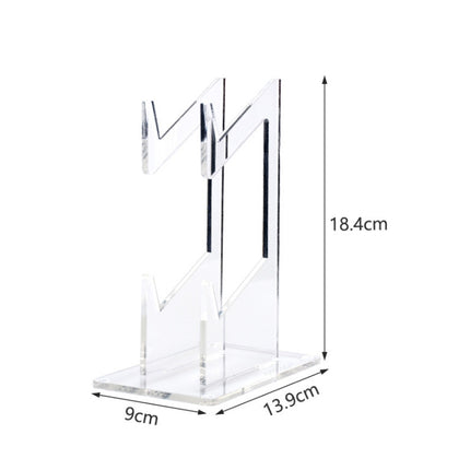 Acrylic Double Layer Game Handle Storage Bracket for PS4/ PS5/PS3, For PS4/ PS5/PS3