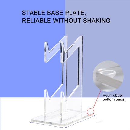 Acrylic Double Layer Game Handle Storage Bracket for PS4/ PS5/PS3, For PS4/ PS5/PS3