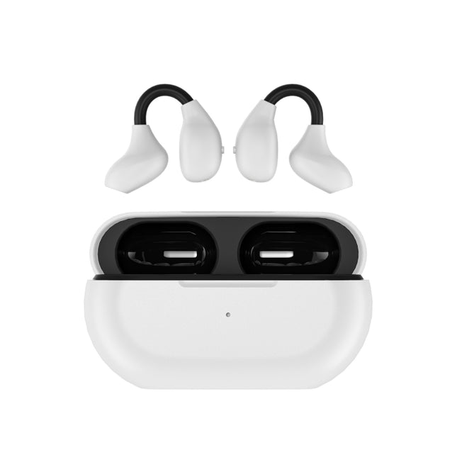 Auriculares inalámbricos deportivos Bluetooth MY14pro amx, MY14pro amx blanco completo, MY14pro amx color piel blanco, MY14pro amx blanco y negro