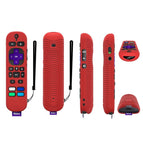 For TCL Roku Voice Remote Pro(Red) / Red