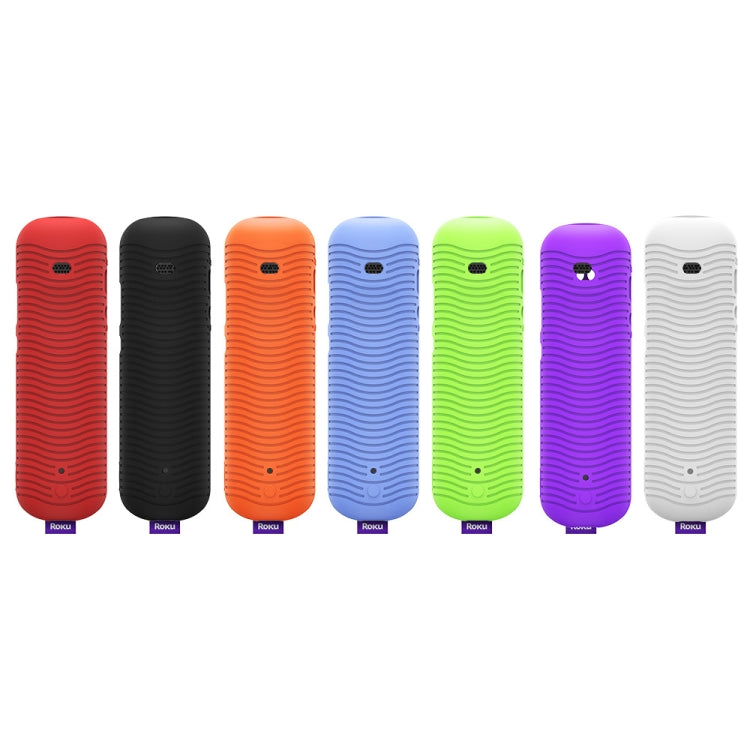 For TCL Roku Voice Remote Pro Y30 Remote Control Shockproof Silicone Protective Case, For TCL Roku Voice Remote Pro(Luminous Blue), For TCL Roku Voice Remote Pro(Purple), For TCL Roku Voice Remote Pro(Luminous White), For TCL Roku Voice Remote Pro(Blac...