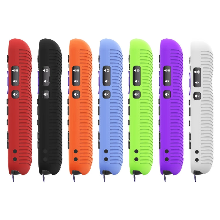 For TCL Roku Voice Remote Pro Y30 Remote Control Shockproof Silicone Protective Case, For TCL Roku Voice Remote Pro(Luminous Blue), For TCL Roku Voice Remote Pro(Purple), For TCL Roku Voice Remote Pro(Luminous White), For TCL Roku Voice Remote Pro(Blac...