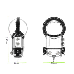 For Insta360 X3 Camera Waterproof Case Sealed Diving Shell (Neutral Without Logo), Neutral Without Logo