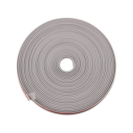 8m/roll Car Wheel General Sticker Modified Protection Sticker Anti-collision Strip, 1roll Purple, 1roll Blue, 1roll Green, 1roll Orange, 1roll Gray, 1roll White, 1roll Black, 1roll Red, 1roll Yellow, 1roll Pink