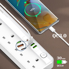 LDNIO 5+4 Ports Multifunctional Travel Home Office Fast Charging Socket