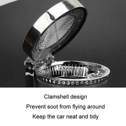 Car Air Conditioner Outlet Ashtray With LED Light, With LED Light